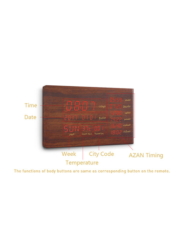 Enabled Azan Clock Speaker