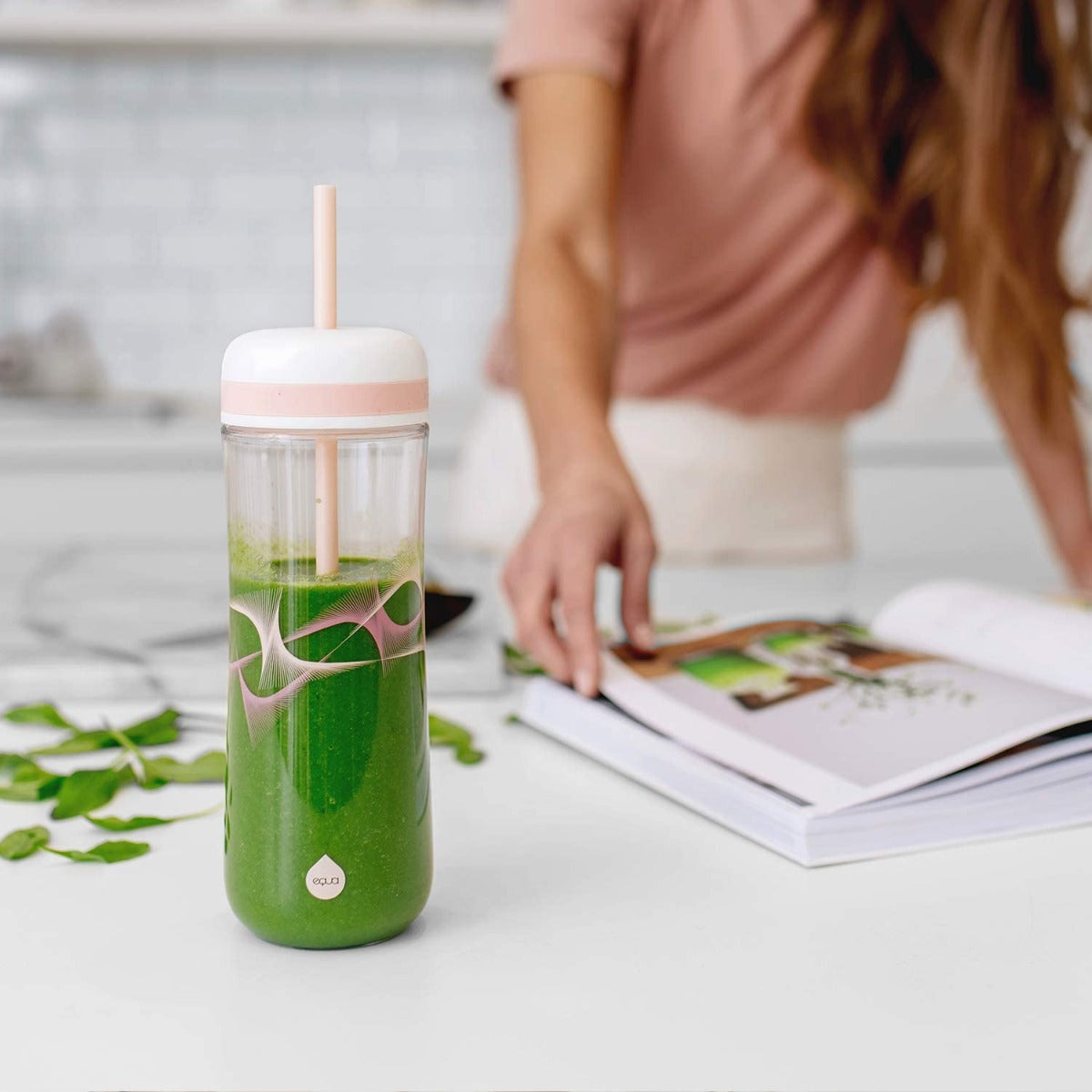 Equa Beat Smoothie Cup with Straw