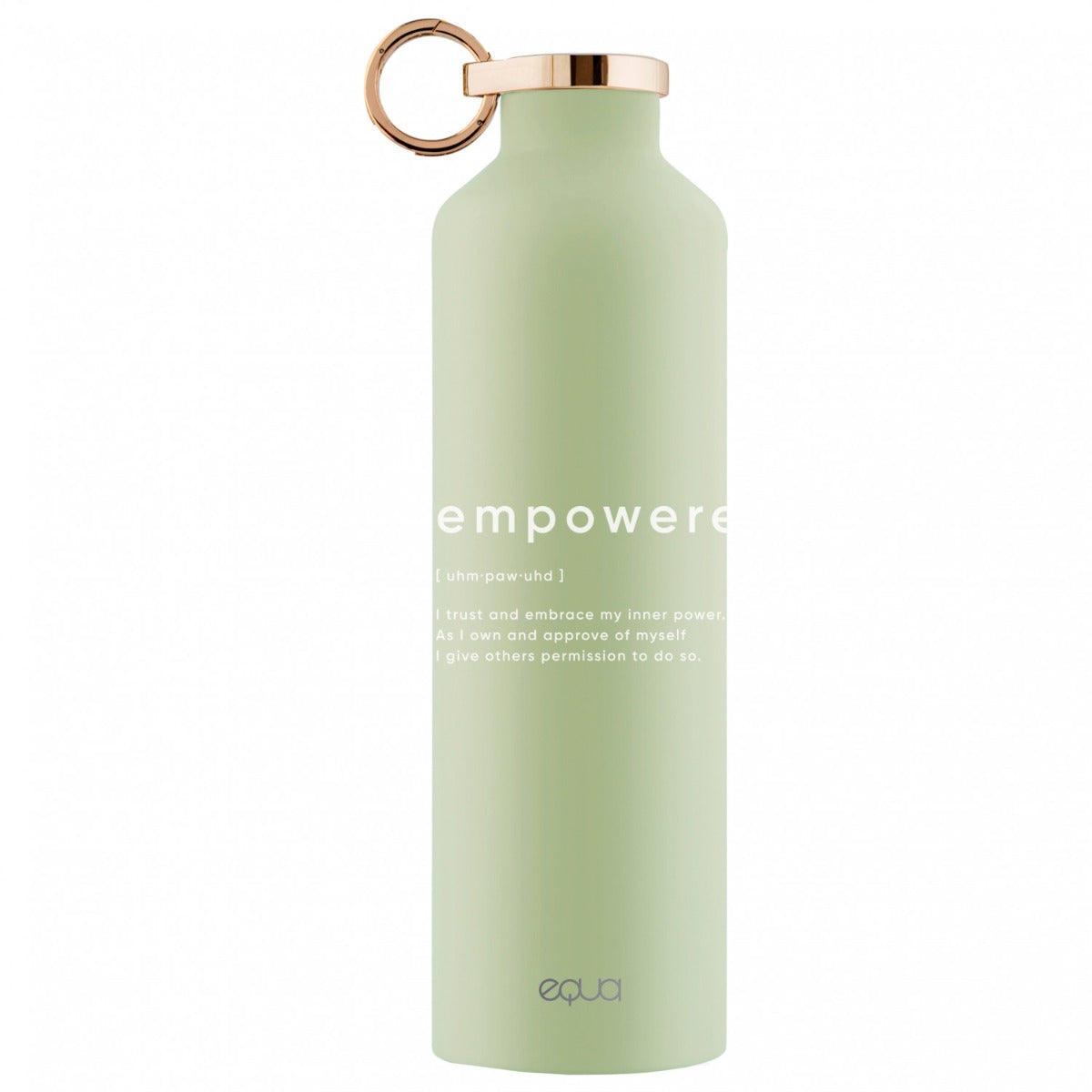 Equa Empowered Matte Finish Water Bottle