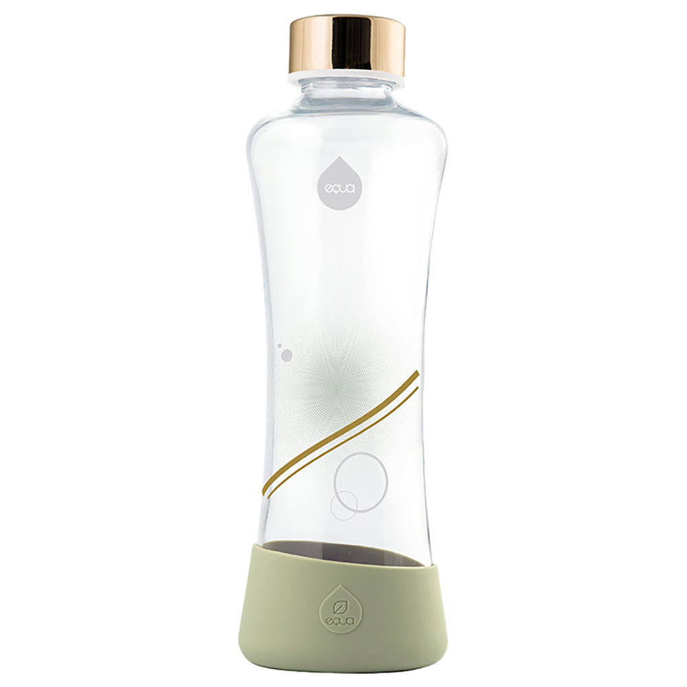 Equa Metallic Gold 550ml Water Bottle