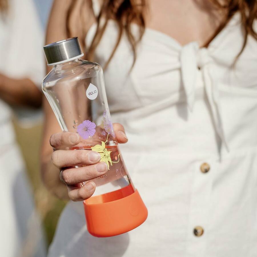 Equa Poppy Design BPA Free Bottle