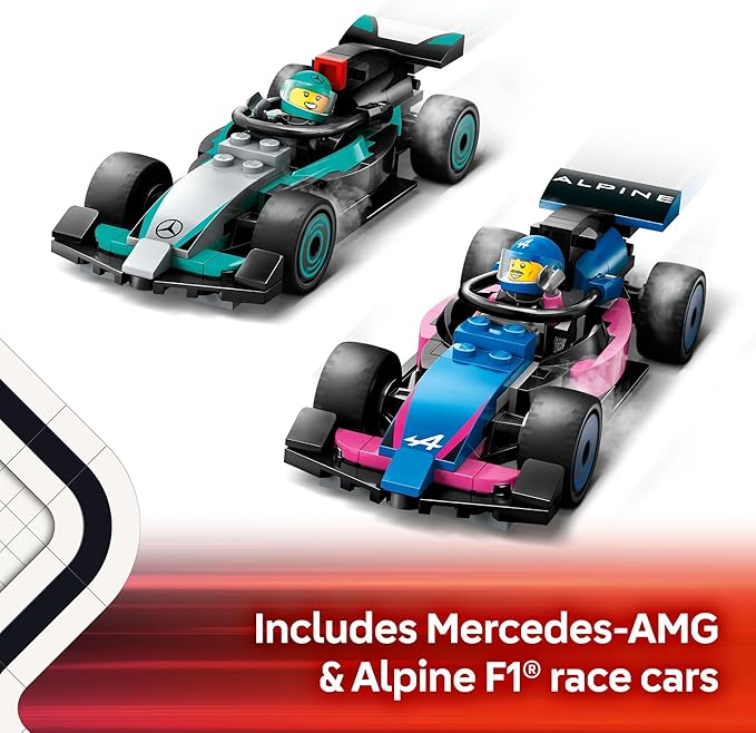 F1 Garage and Racing Cars