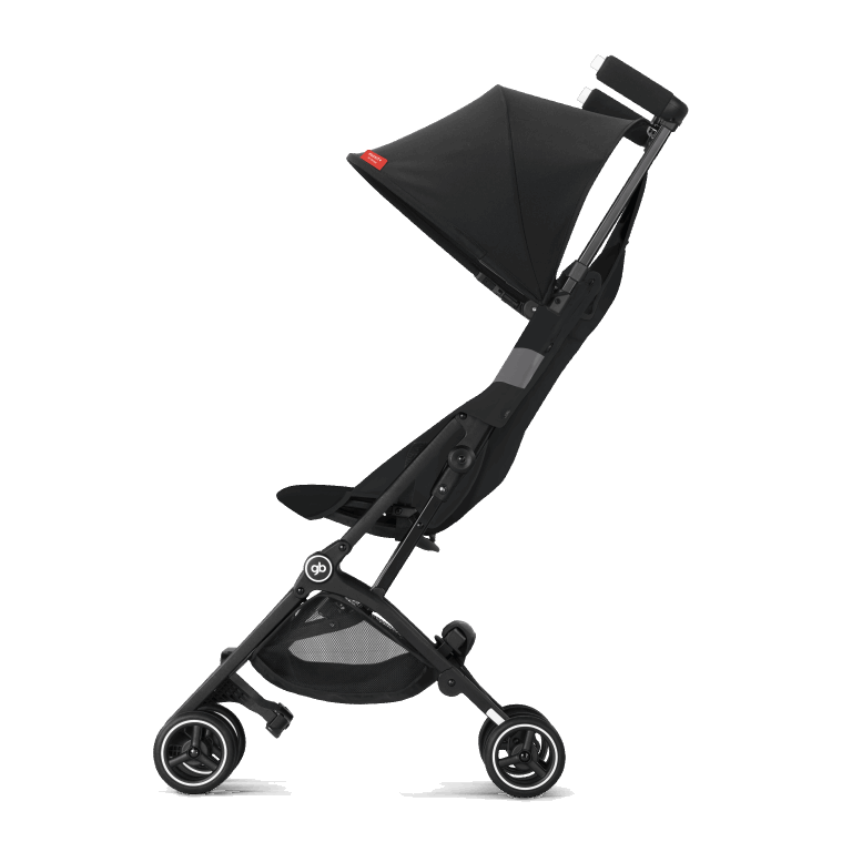 Gb Pockit All Terrain 3H Ultra Compact Lightweight Travel Stroller Black Golden