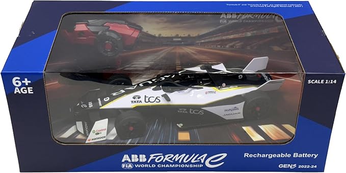 Formula E Jaguar Remote Control Car 1:14 Scale Formula E Yallatoys