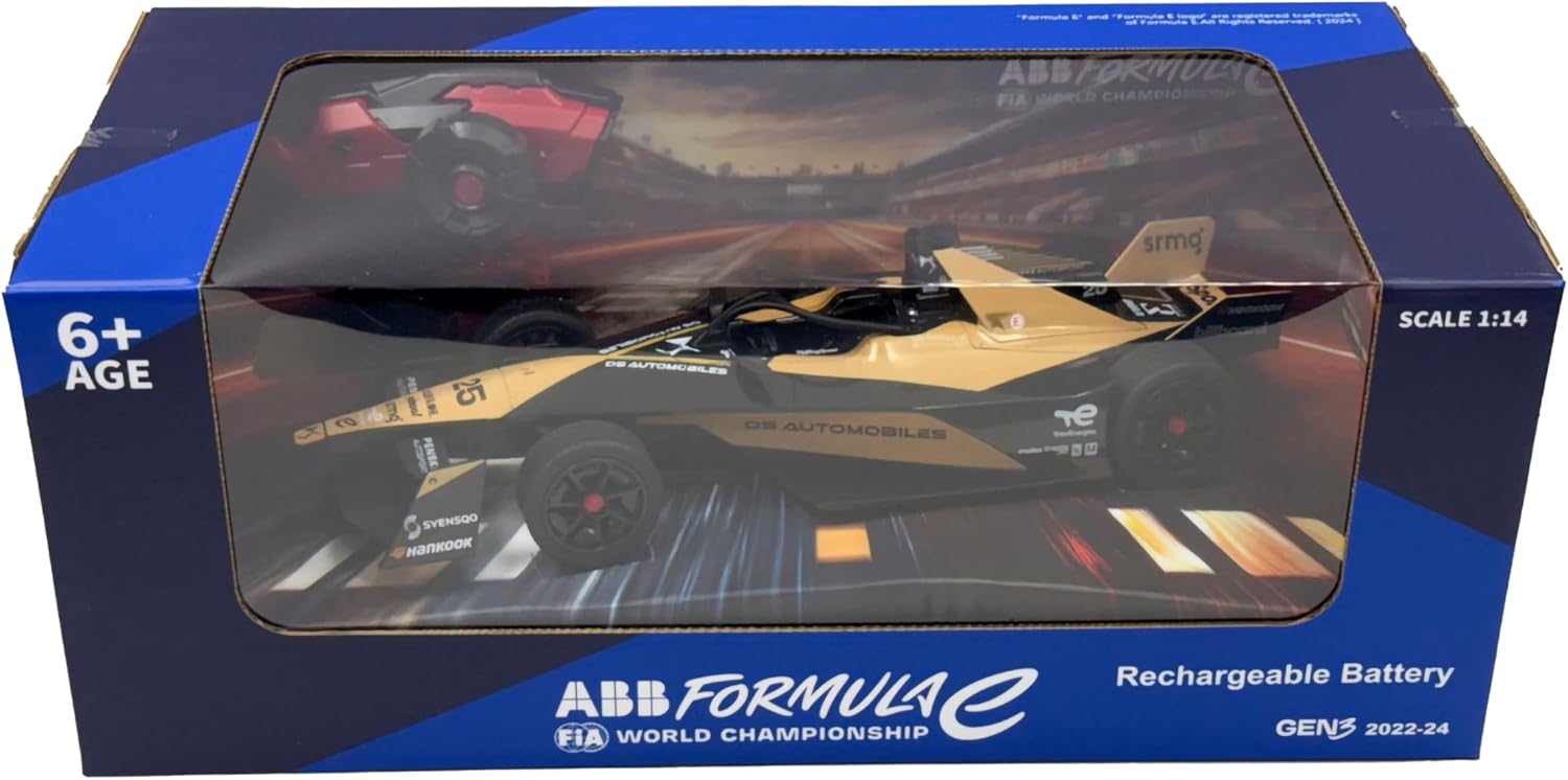 Formula E DS Penske Remote Control Car 1:14 Scale Formula E Yallatoys