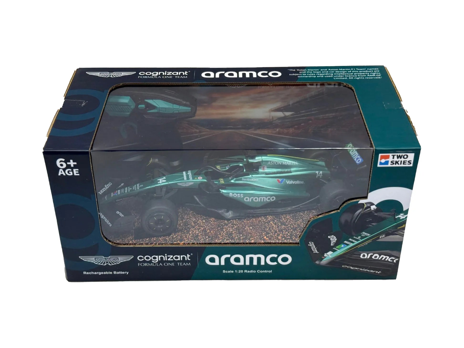 Formula E Aston Martin Remote Control Car 1:20 Scale Formula E Yallatoys