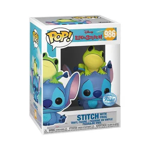Funko Pop Disney Exclusive Lilo & Stitch-Stitch with Frog