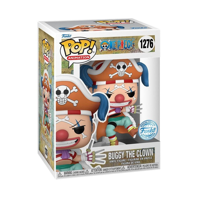 Funko Pop Animation Exclusive One Piece-Buggy the Clown