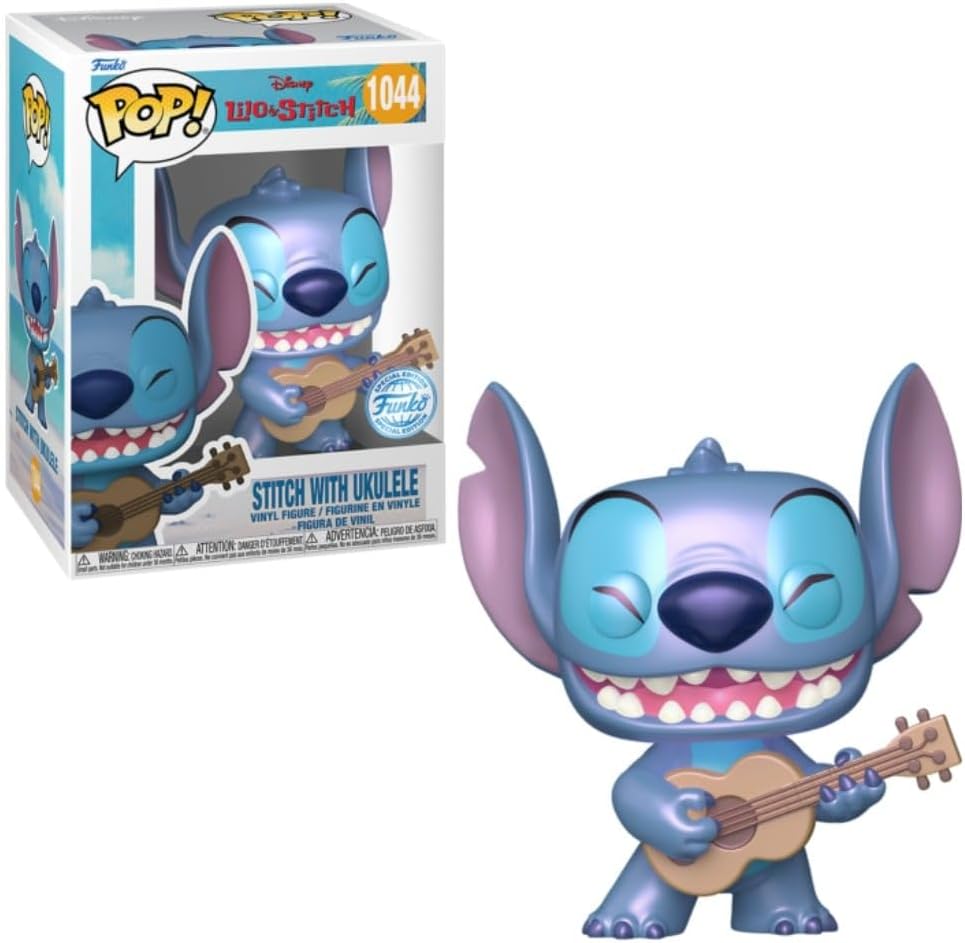 Funko Pop Disney Lilo & Stitch Exclusive-Stitch With Ukulele