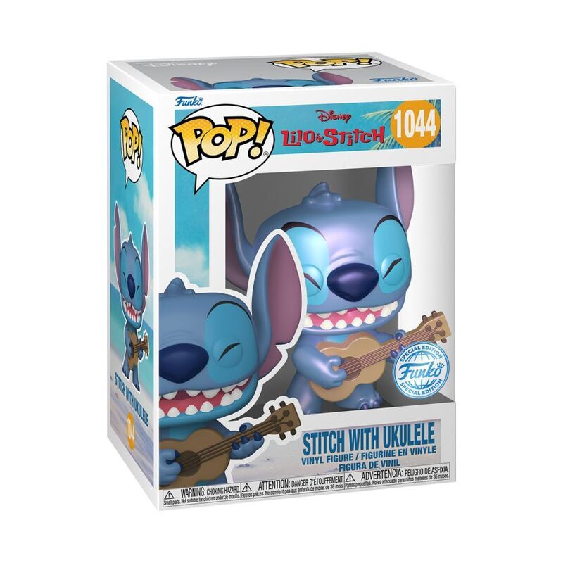 Funko Pop Disney Lilo & Stitch Exclusive-Stitch With Ukulele