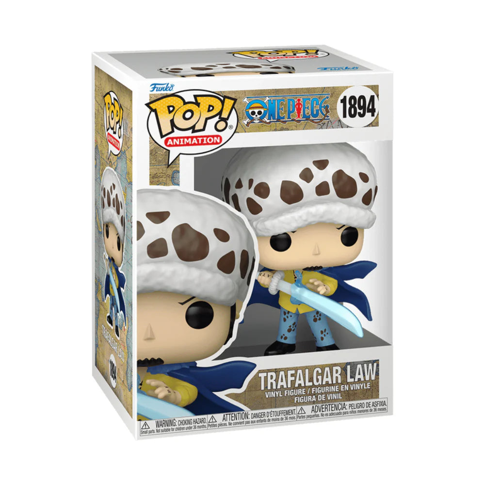 Buy Funko Pop Animation One Piece-Law with Blue Anesthesia