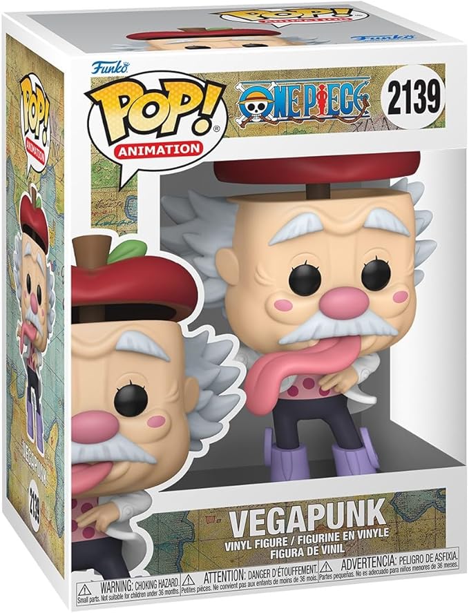 Funko Pop Animation One Piece-S12 Dr Vegapunk