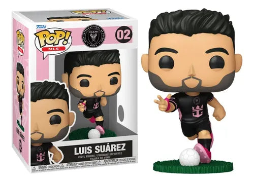 Funko Pop Football Inter Miami-Luis Suarez Away