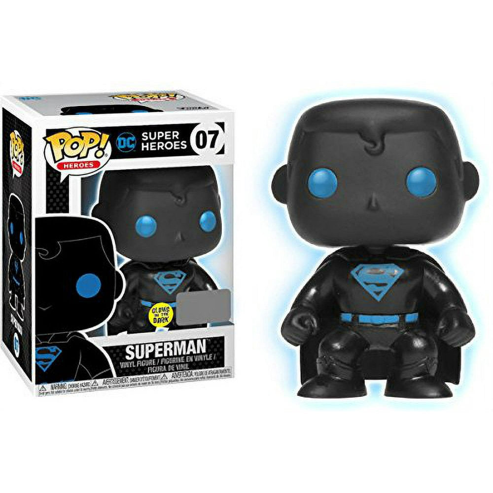 Funko Pop Heroes Exclusive-Dc Multiverse Superman Glow