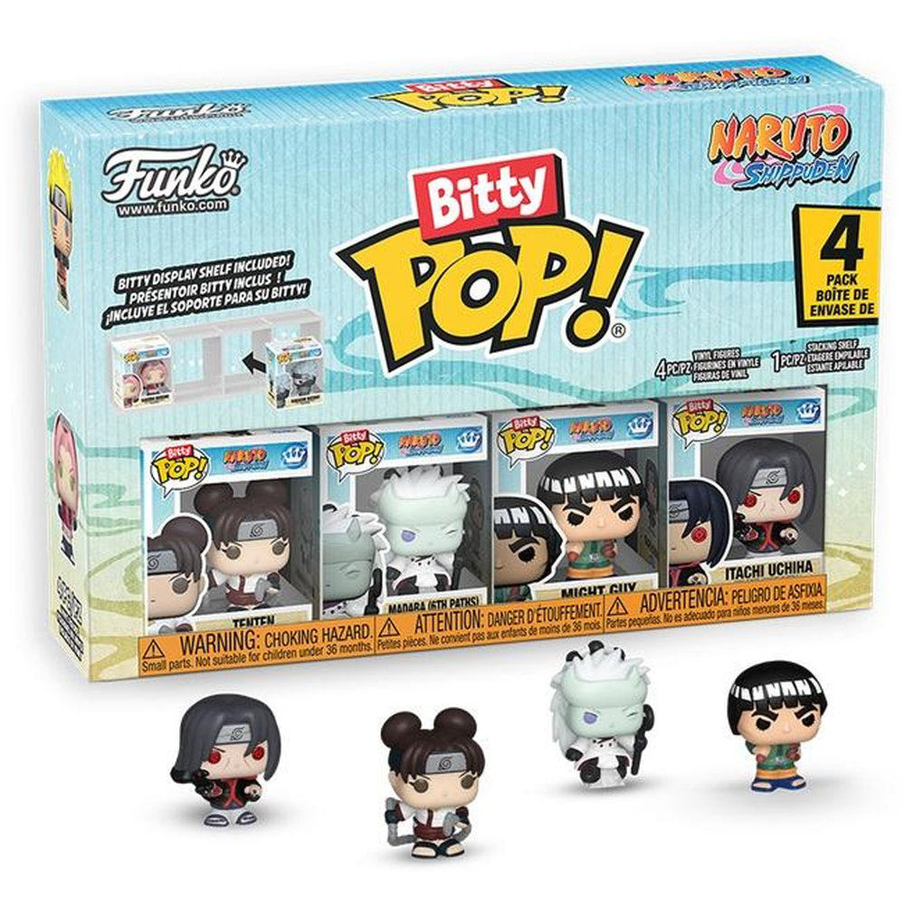 Funko Bitty Pop Animation-Naruto Shippuden Battles 4Pack