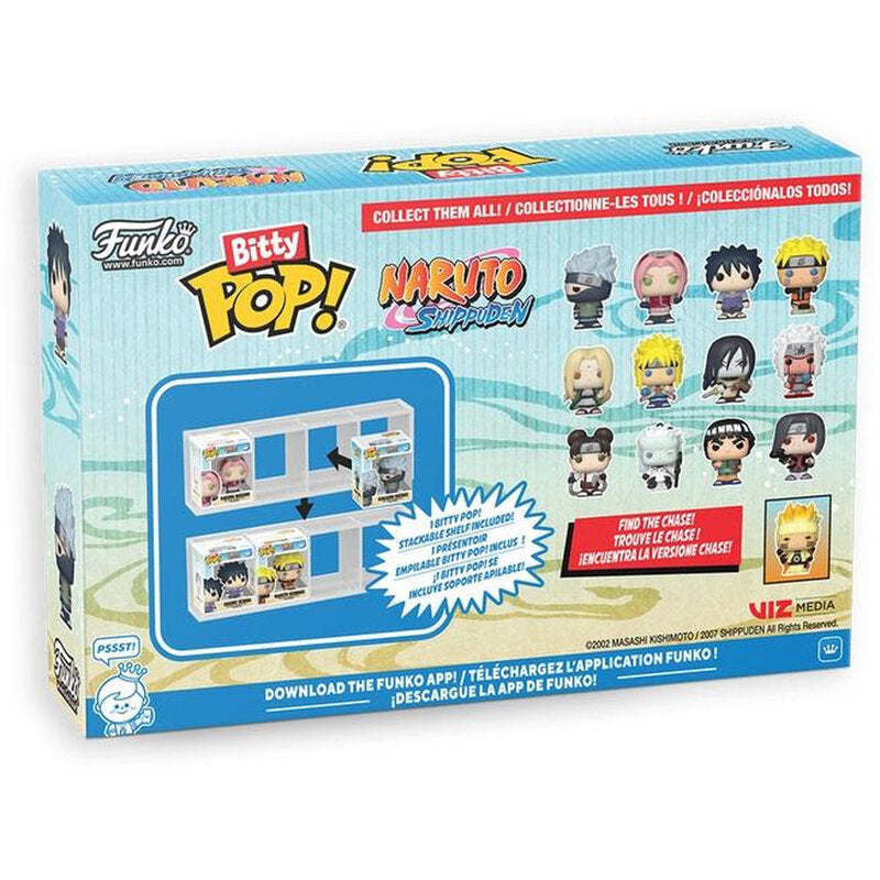 Funko Bitty Pop Animation-Naruto Shippuden Battles 4Pack
