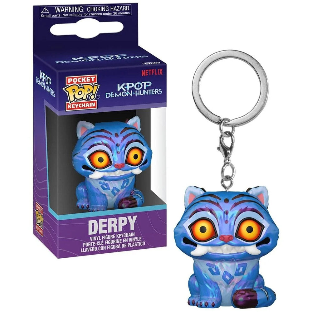 Funko Pocket Pop Animation Kpop Demon Hunter-Derpy Keychain