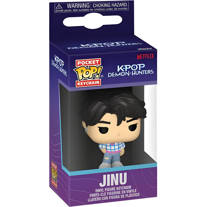 Funko Pocket Pop Animation Kpop Demon Hunter-Jinu Keychain