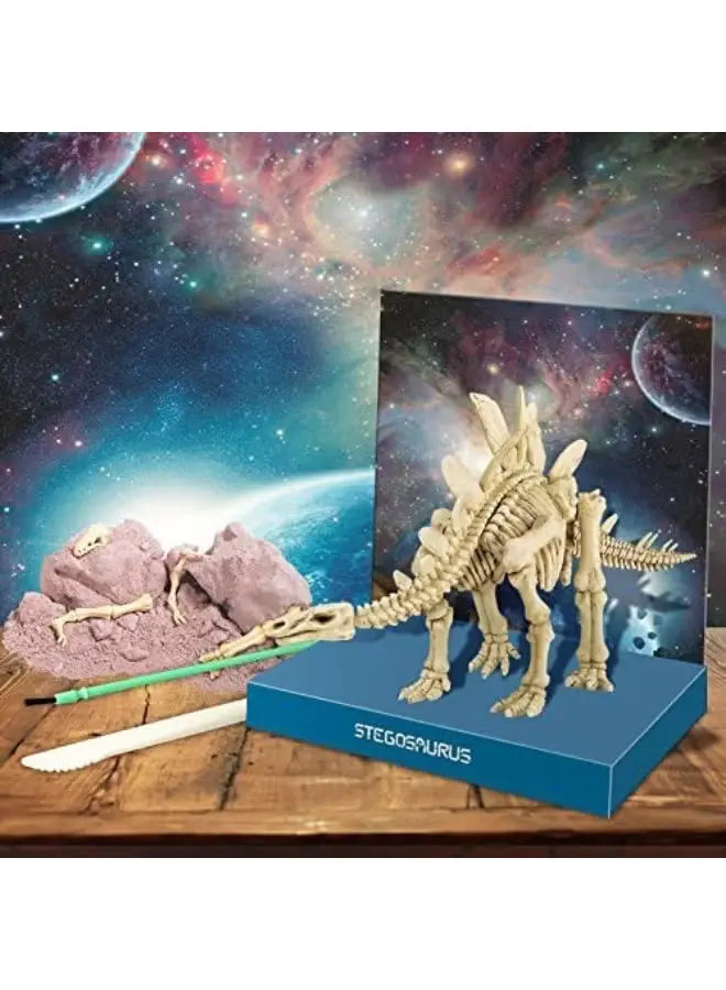 4M KidzLabs Stegosaurus Skeleton Excavation Kit 4M Yallatoys