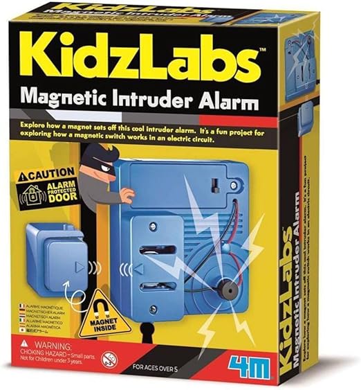 4M KidzLabs DIY set Magnetic Intruder Alarm 4M Yallatoys