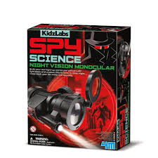 4M KidzLabs Spy Science Monocular Kit 4M Yallatoys