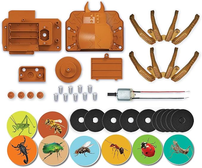 4M KidzRobotix Disc Launcher SpiderBot 4M Yallatoys