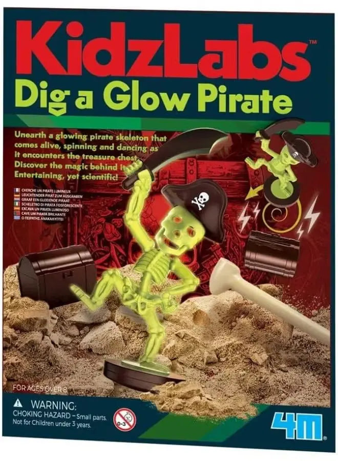 4M KidzLabs Unearth a Skeleton Kit 4M Yallatoys