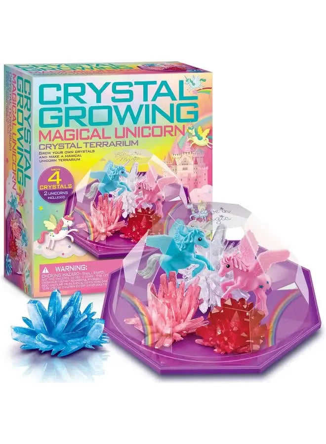 4M Magical Unicorn Crystal Terrarium Kit 4M Yallatoys