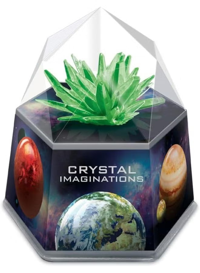 4M Crystal Growing Imaginations Green