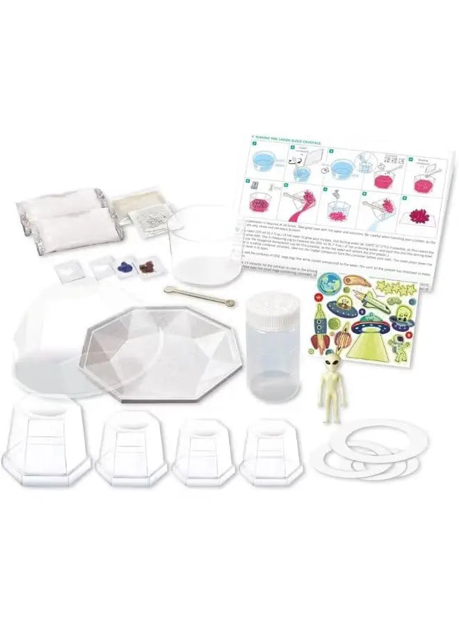 4M Crystal Growing Outer Space Terrarium Kit 4M Yallatoys