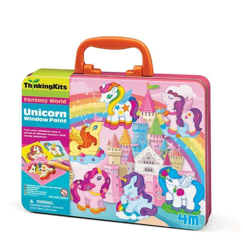 4M Unicorn Window Paint 4M Yallatoys