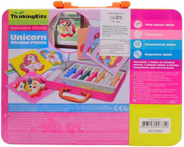 4M Unicorn Window Paint 4M Yallatoys
