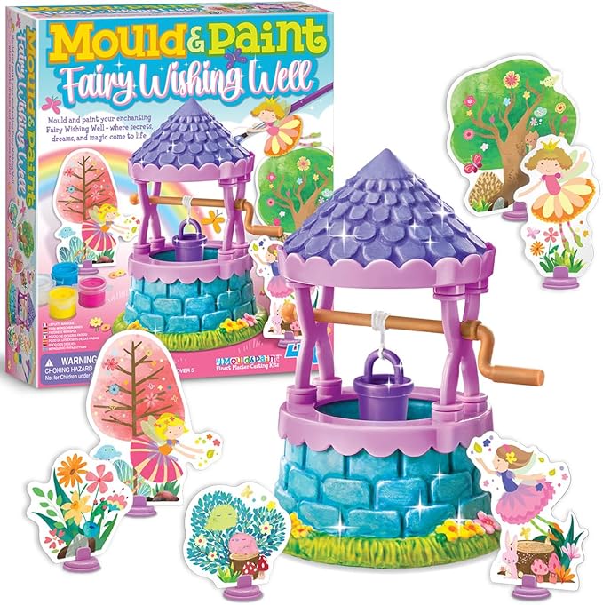 4M Mould and Paint Fairy Wishing Well Kit 4M Yallatoys