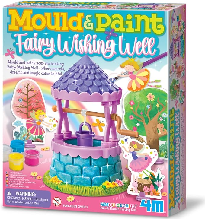 4M Mould and Paint Fairy Wishing Well Kit 4M Yallatoys