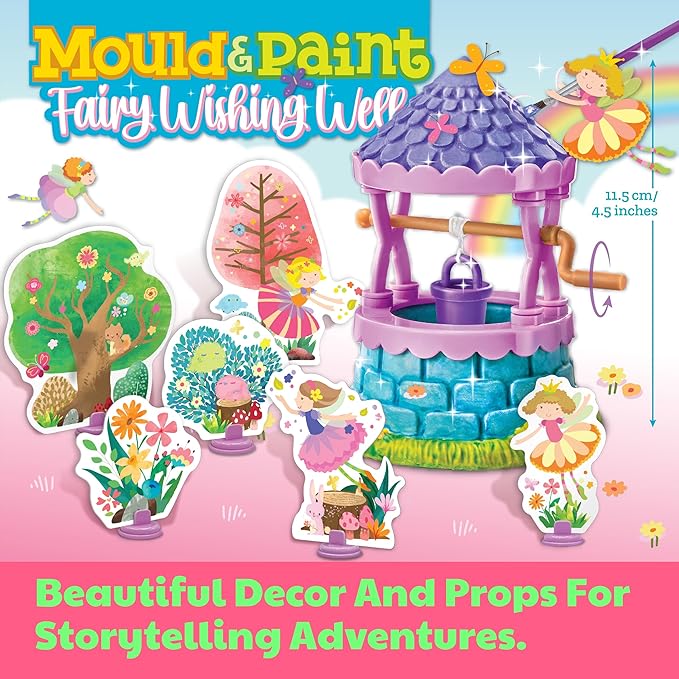 4M Mould and Paint Fairy Wishing Well Kit 4M Yallatoys
