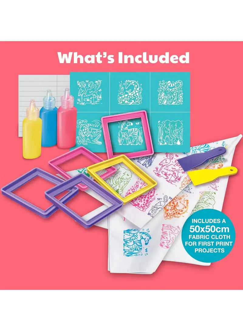 4M KidzMaker Easy to Do Screen Printing 4M Yallatoys