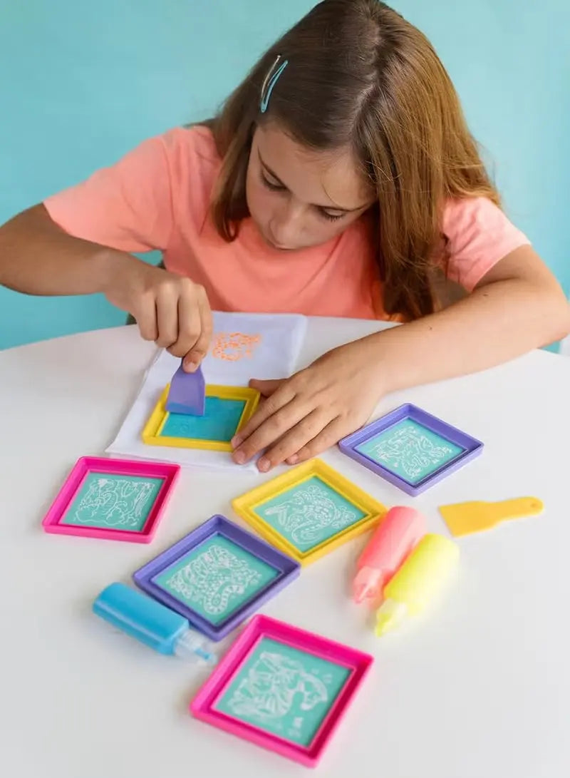 4M KidzMaker Easy to Do Screen Printing 4M Yallatoys