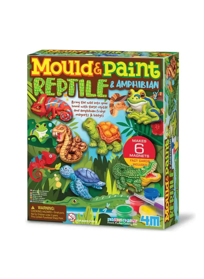 4M Mould and Paint Reptile & Amphibian Kit 4M Yallatoys