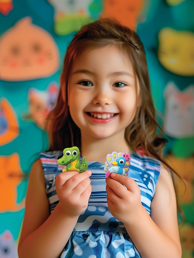 4M Mould and Paint DIY set Googly Eyes Animals 4M Yallatoys