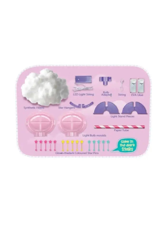 4M KidzMaker Make Your Own Fluffy Cloud Light 4M Yallatoys