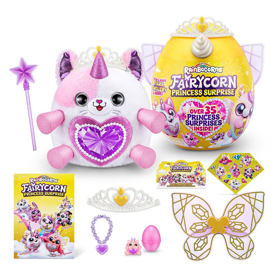 Fairycorn princess plush toy medium size for kids