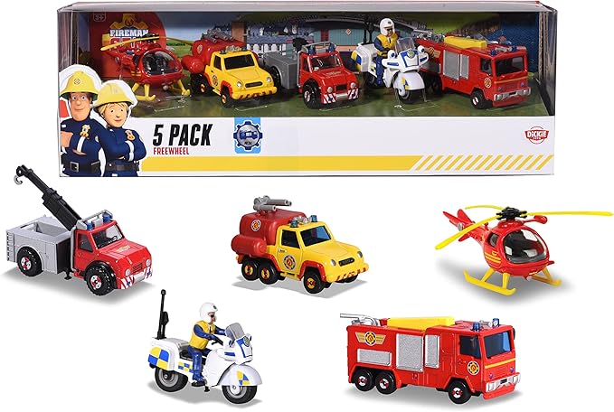 Fireman Sam diecast cars