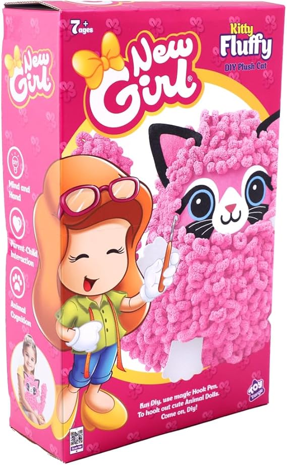 Fluffy Kitty DIY Plush Kit