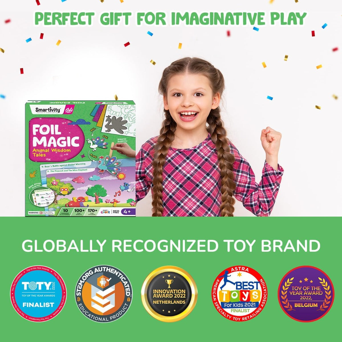 Foil Magic Animals Theme Craft Kit 