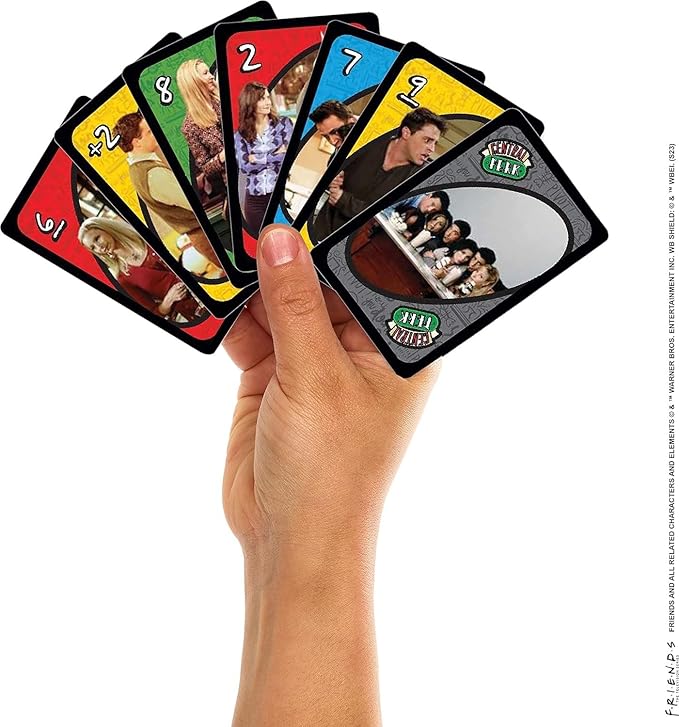 Friends TV Show Uno Cards