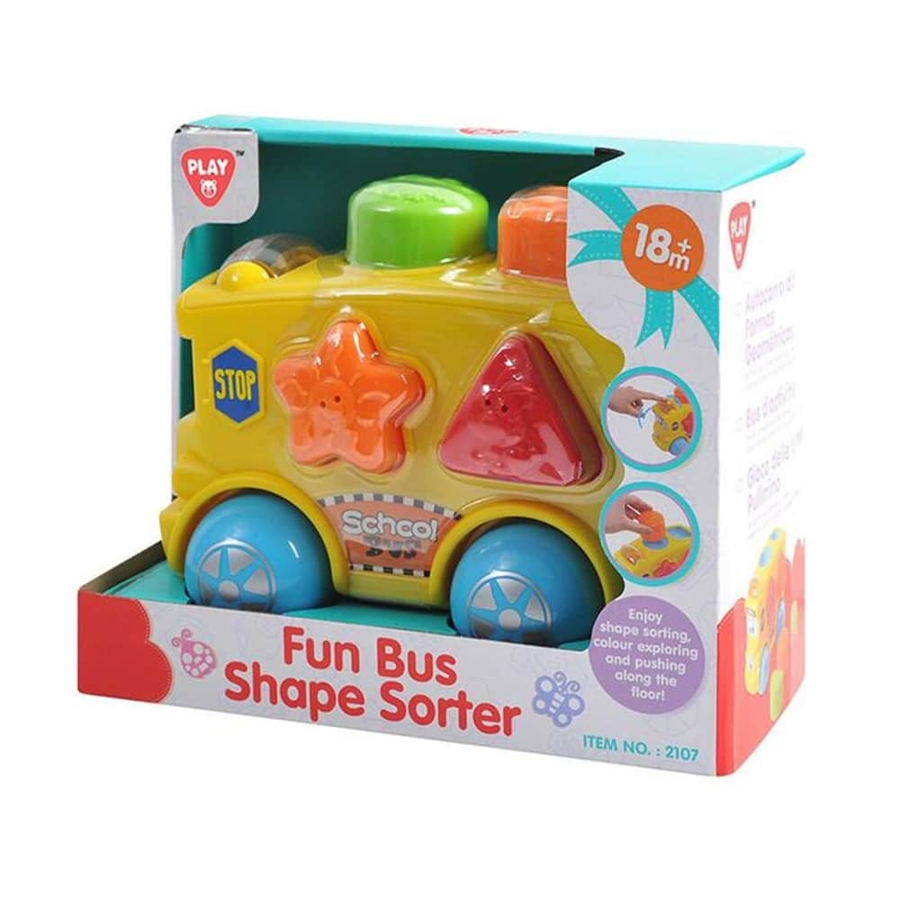 Fun Bus Shape Sorter Front View