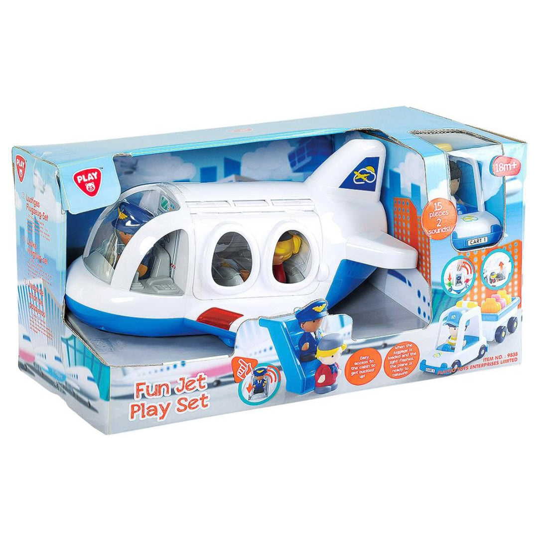 Fun Jet Airplane Playset Front View