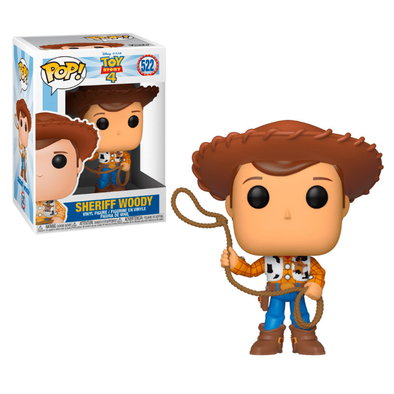 Funko Pop Toy Story 4 Sheriff Woody Figure