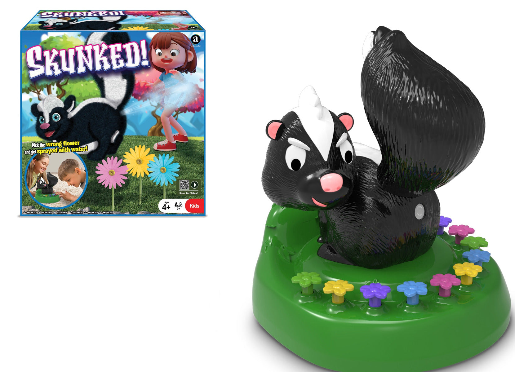 Funny Skunked Animal Board Game