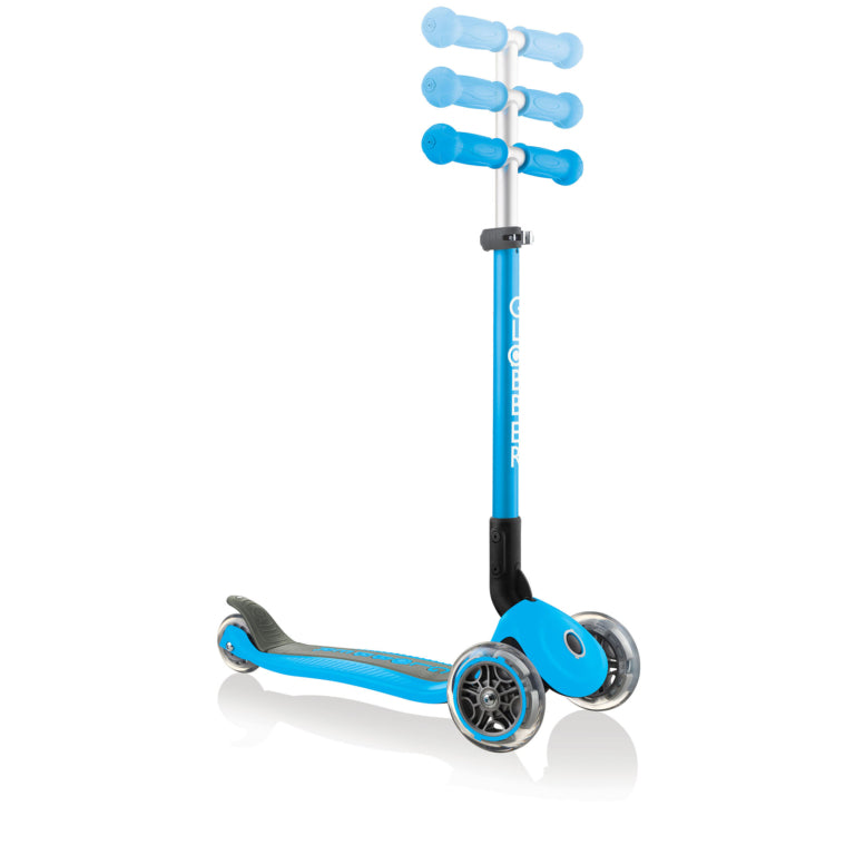 Globber Primo Foldable Scooter - Sky Blue